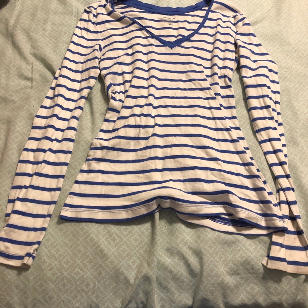 Striped Long sleeve Top